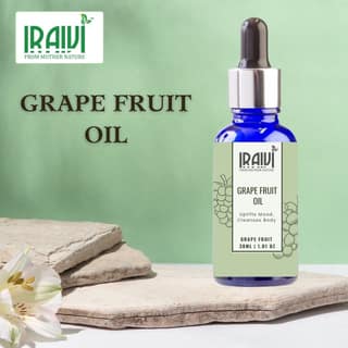 Iraivi Premium Grape Fruit Essential Oil | Pure & Natural by Iraivi Organics