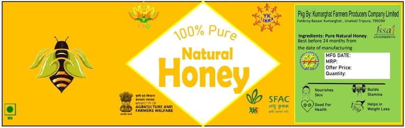 Tripura Indigenous Royal Honey- 500 gm view 2