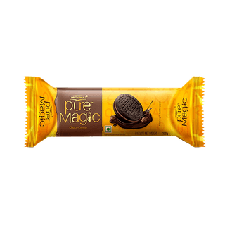 Britannia Pure Magic Creme Biscuits - Choco, 100 G Pouch