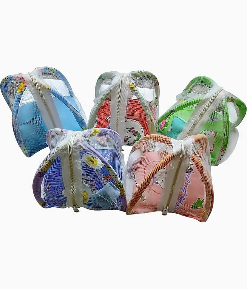 Cherry Tree Laddu Gopal Multicolor Cotton Aasan cloth ( Pack of 1 ) view 2