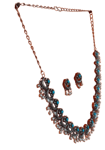 Furoja Chand Necklace Set view 2
