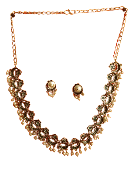 Furoja Chand Necklace Set view 3