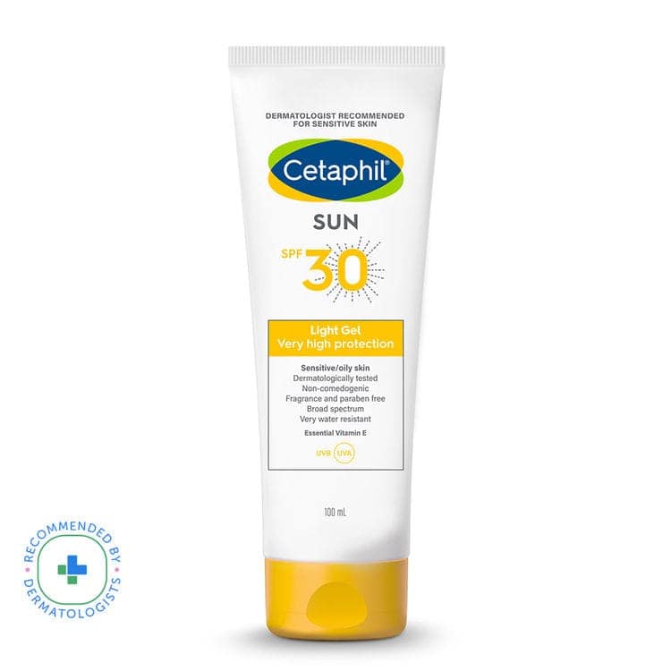 Cetaphil Gentle Skin Cleanser & Sun SPF 30 Light Gel Combo (125 ml + 100 ml) view 8