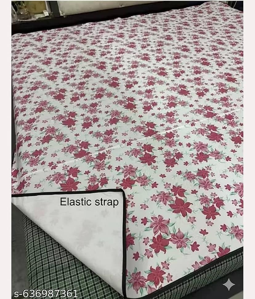 Sai Arpan Multi Polyester Mattress Cover view 2