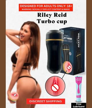 Riley Reid Vagina Shape Realistic Sex Toy | Pocket Pussy Masturbator For Men