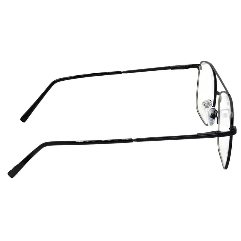 Hrinkar Metal Full Rim Rectangle Spectacles Frames for Men & Women - HFRM19009 view 3