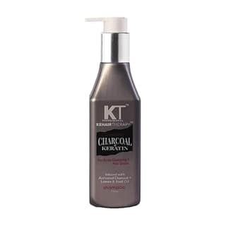 Charcoal & Keratin Shampoo | Infused with Activated Charcoal, Lemon & Basil Oil | Scalp Cleansing & Hair Detox | Sulfate-Free, Paraben-Free | 250ml