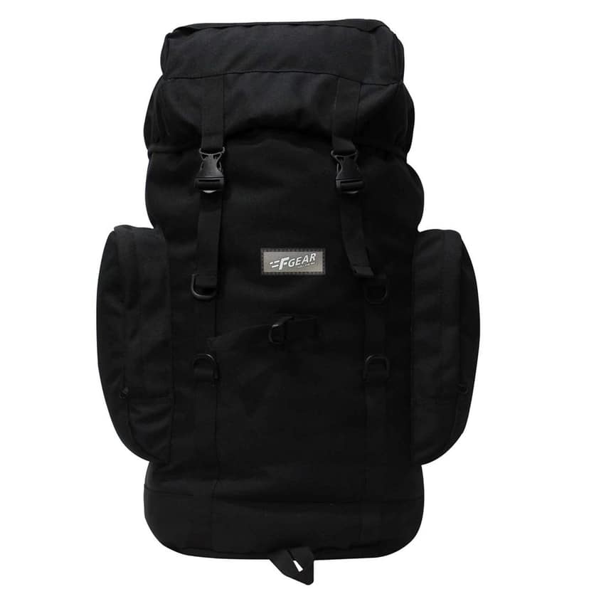 Platoon 46L Large Trekking Backpack with Multi Pocket|Army Military Camo Rucksack Bag for Men Women Boys|Drawstring|Water resistant Light Weight|Hiking Daypack Weekender Camping bag