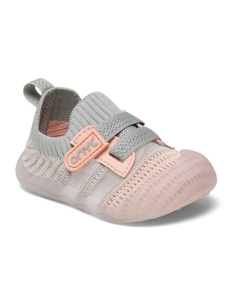 Smooth Toddlers' First Step Shoes - Peach (Unisex) view 3