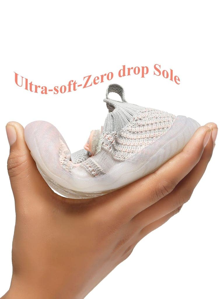 Smooth Toddlers' First Step Shoes - Peach (Unisex) view 7