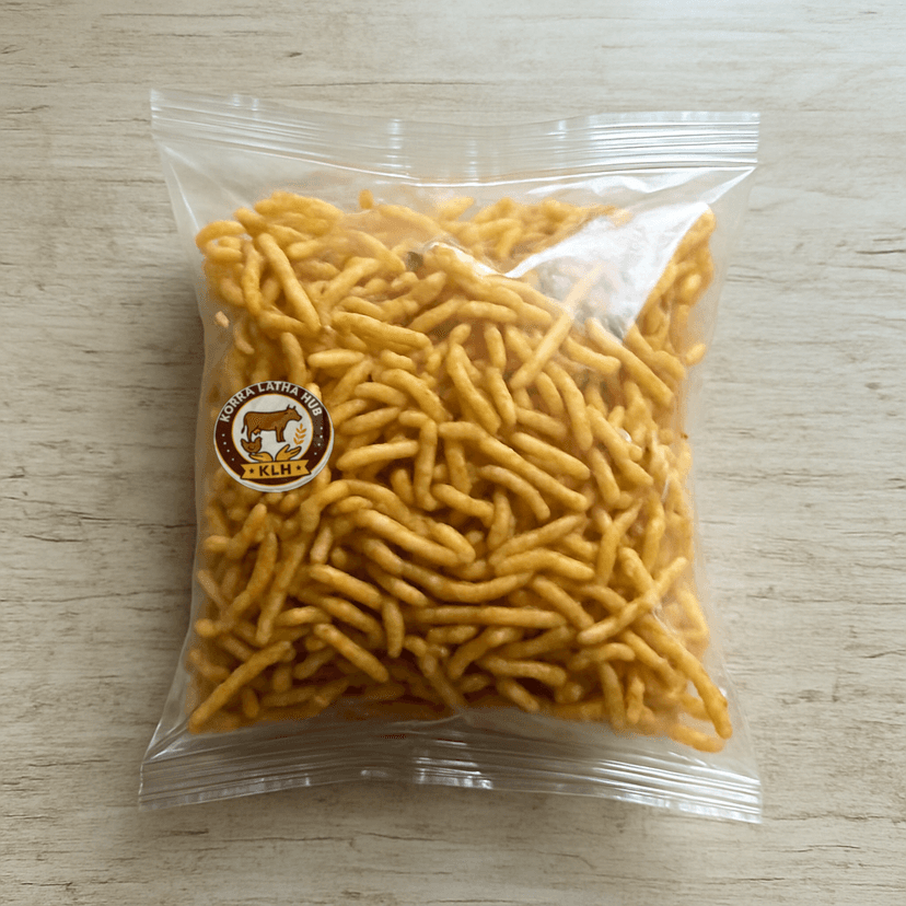 Korra Latha Hub's garlic sev