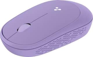 Ambrane Sliq Wireless Optical Mouse (2.4GHz Wireless, Orchid Purple)