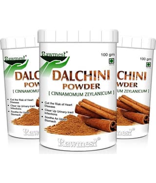 rawmest Dalchini 300 gm Multivitamins Powder Pack of 3