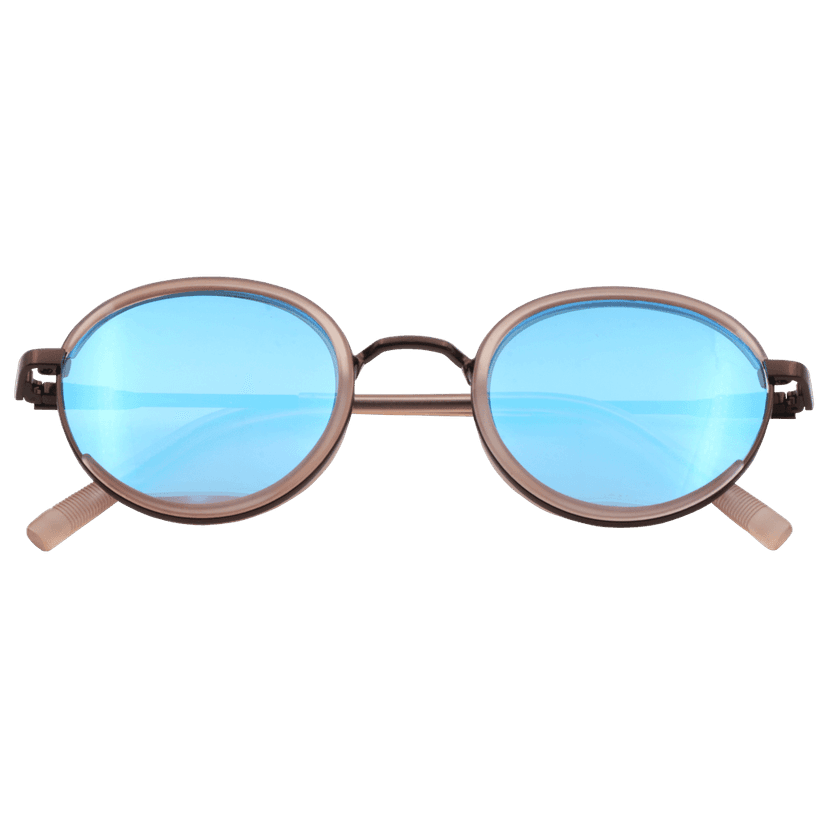 Aviator Full Frame Metal Sunglasses view 2