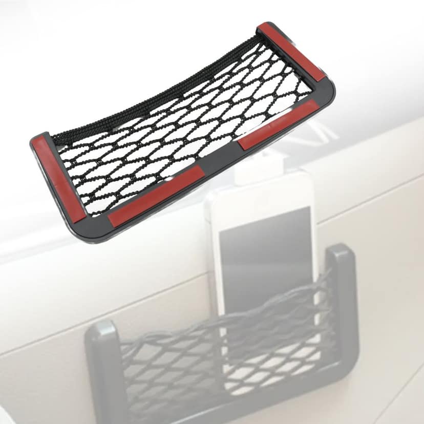 Car Seat Organizer – Mesh Storage for Phone & Purse view 3