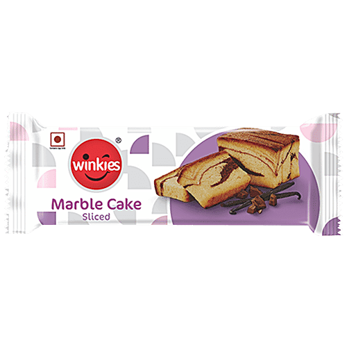 Winkies Marble Cake Sliced - Fluffy, Soft, Rich In Taste, 110 g