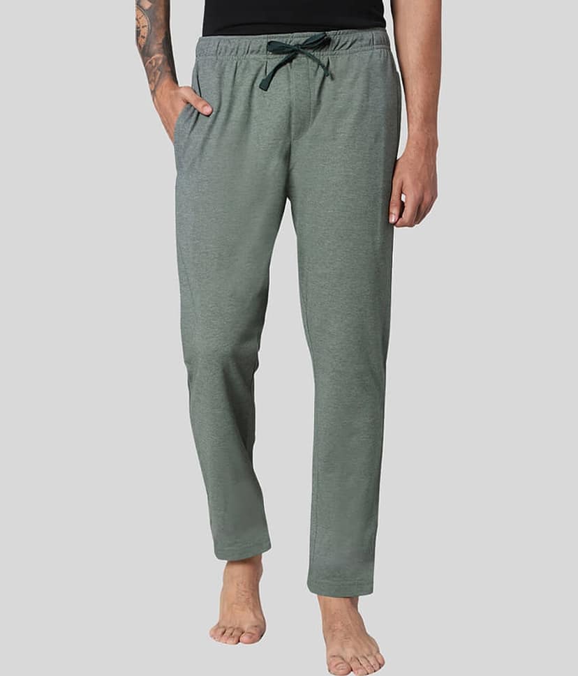 Avoq - Medium Grey Cotton Blend Men's Trackpants ( Pack of 1 )