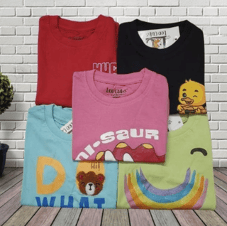 NameBox - Cute Round Neck Tees, Size - 38 (S)
