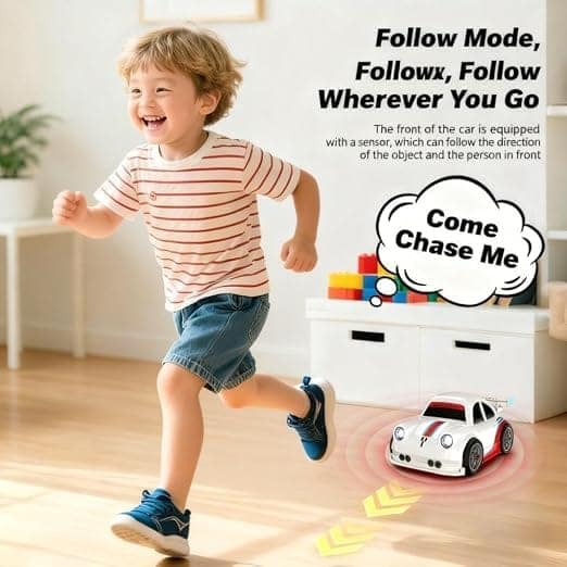 Mini RC Drift Car for Kids with 2.4GHz Remote Control, Rechargeable Toy Car view 3