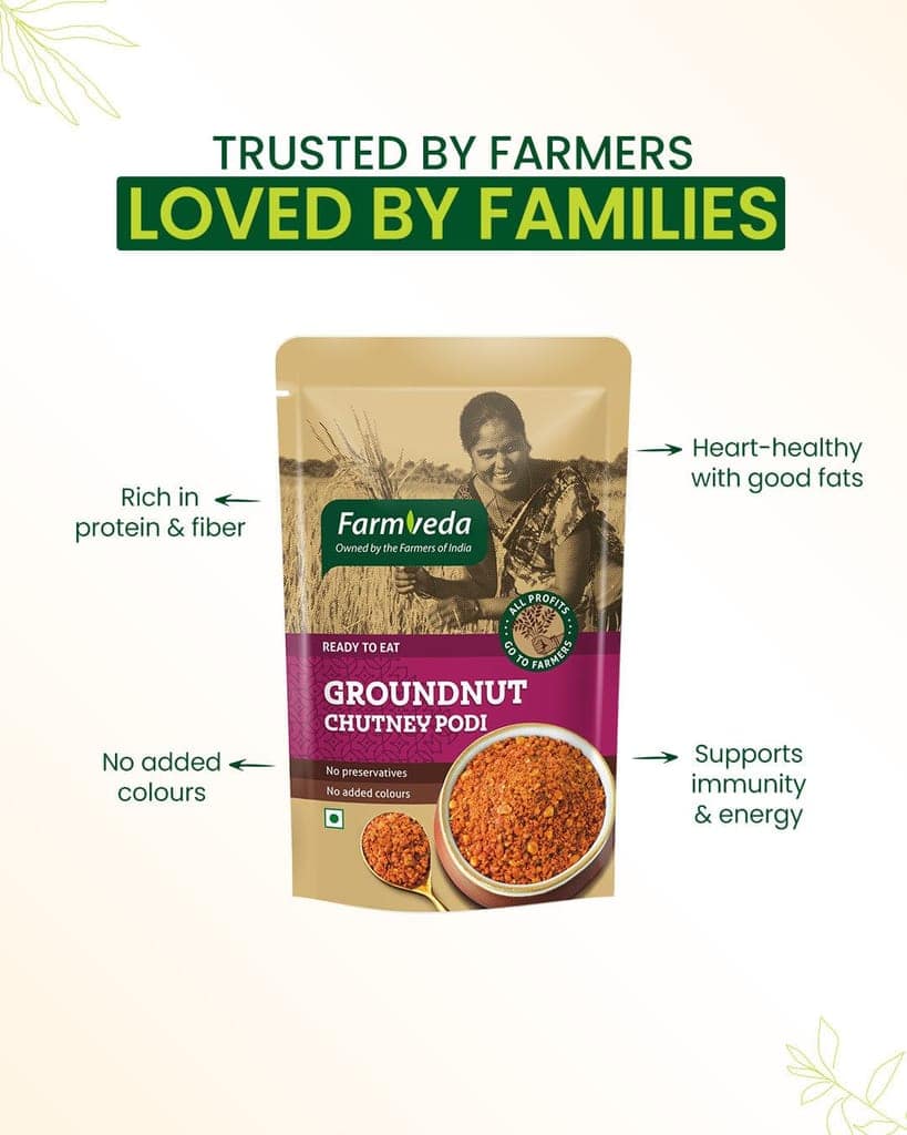 Groundnut Chutney Podi - 100 gm view 3