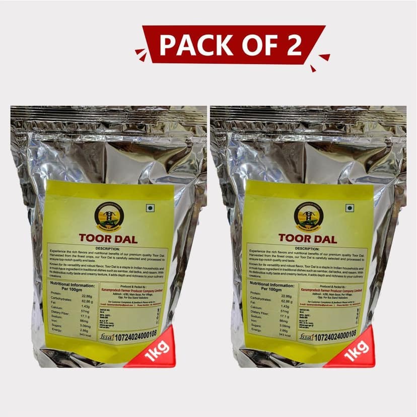 Toor Dal (Pack of 2) view 4