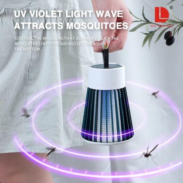 Electric UV Mosquito Killer Lamp 360° Insect Trap Plug-in Bug Zapper for Home view 5
