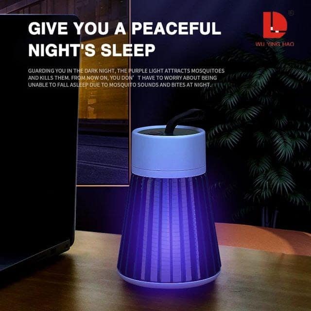 Electric UV Mosquito Killer Lamp 360° Insect Trap Plug-in Bug Zapper for Home view 6