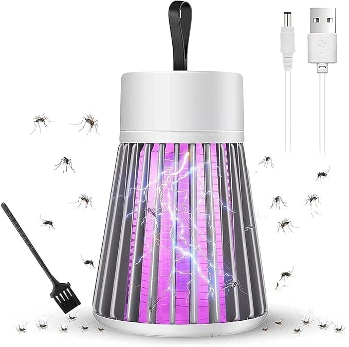 Electric UV Mosquito Killer Lamp 360° Insect Trap Plug-in Bug Zapper for Home view 9