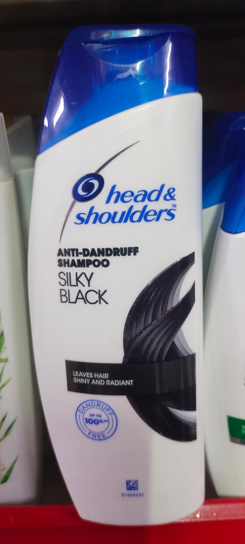 Head & shoulder anti dandruff shampoo silky black 180ml