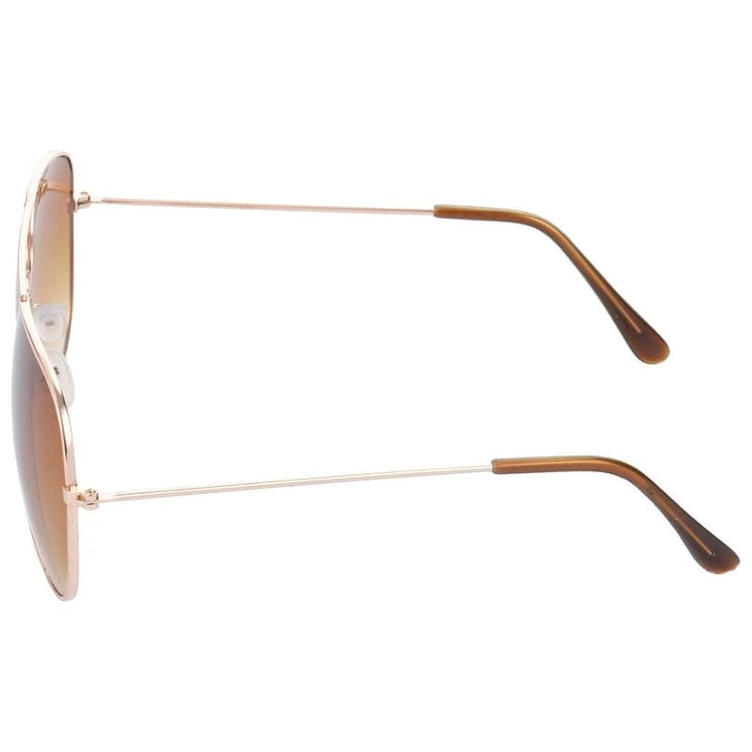HRINKAR Men Women Boys & Girls Pilot Sunglasses Golden & Silver Frame, Brown & Blue Lens (Medium) Pack of - 2 view 4