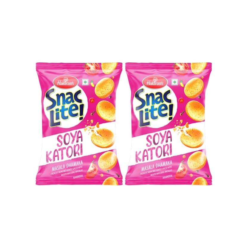 Haldiram's Snac Lite Soya Katori - Pack of 2 view 2