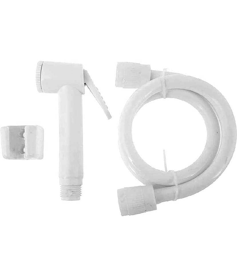 BathEstore Plastic(ABS) Health Faucet with 1mtr Tube (Water Sprayer)