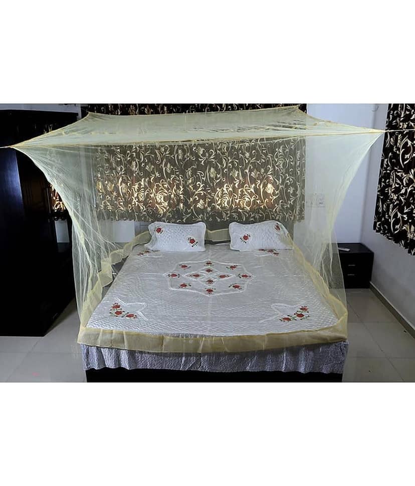 Riddhi Mosquito Net, Machardani Double Nylon Plain Hanging Mosquito Net, Machardani view 2