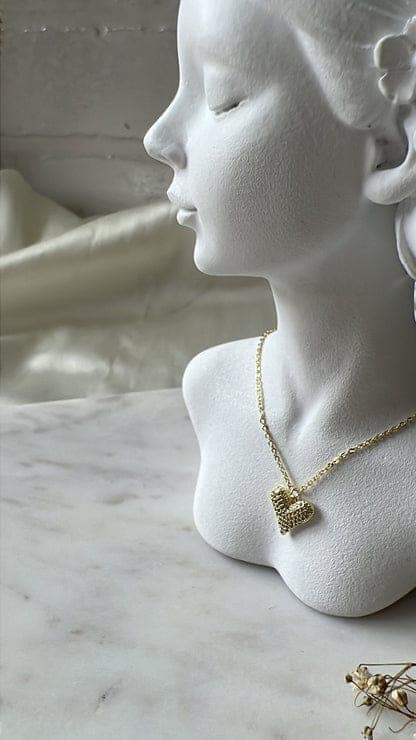 Clares Heart Neckpiece view 6