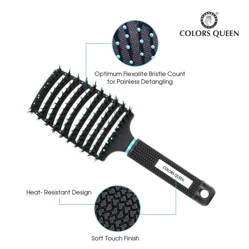 Colors Queen Detangler Brush view 3