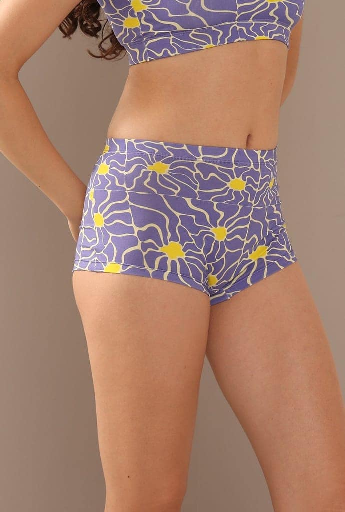 MOSAIC HUE BOY SHORTS view 4