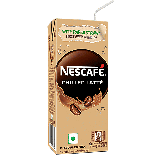 Nescafe Ready To Drink Chilled Latte Cold Coffee - Flavoured Milk, 180 ml