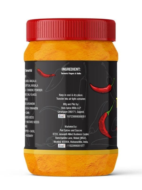 Pari Turmeric Powder, Highly Aromatic Turmeric, No Artificial Colour & Flavour, Minimum 2%-2.5% Curcumin | (Pack of 1 x 1000g) view 3