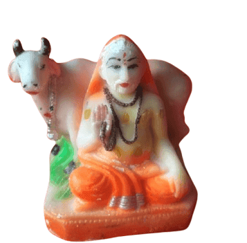 Raghavendra Swamy Idol For Car - Dash Board | Office Use | Home Decor Pack Of 2