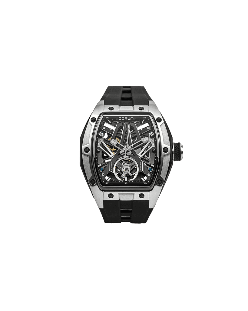 Qorum Equinox Men’s Automatic Skeleton Watch view 6