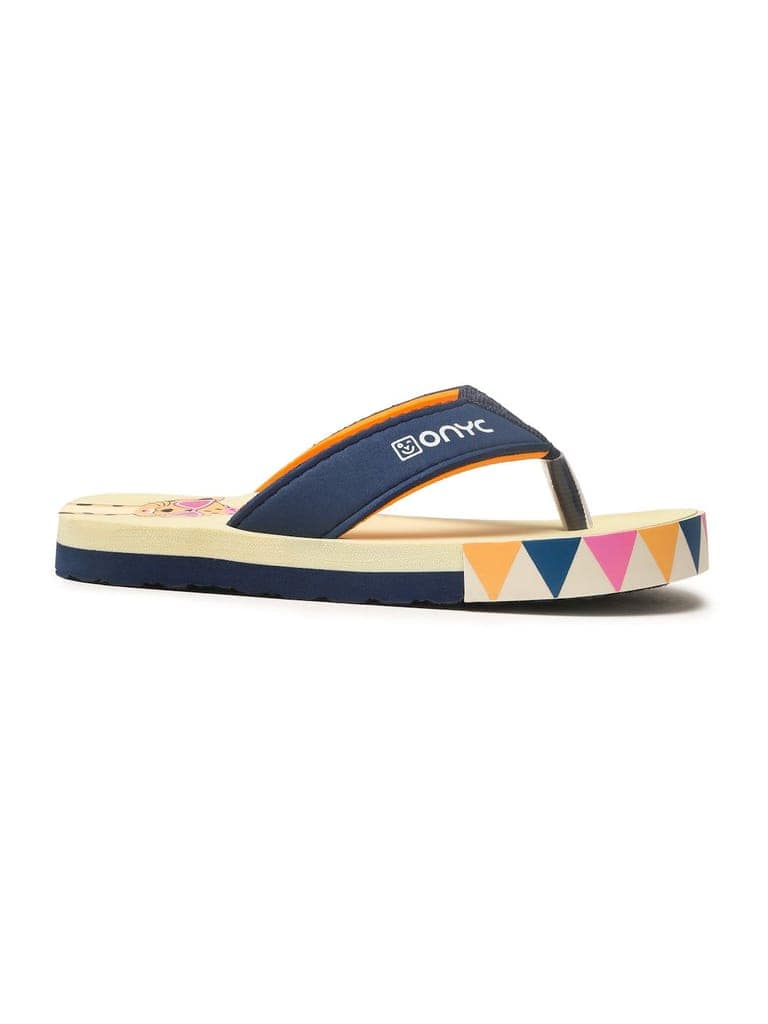 Premium Leo V-Shape Flip-flops - Beige (Unisex) view 4