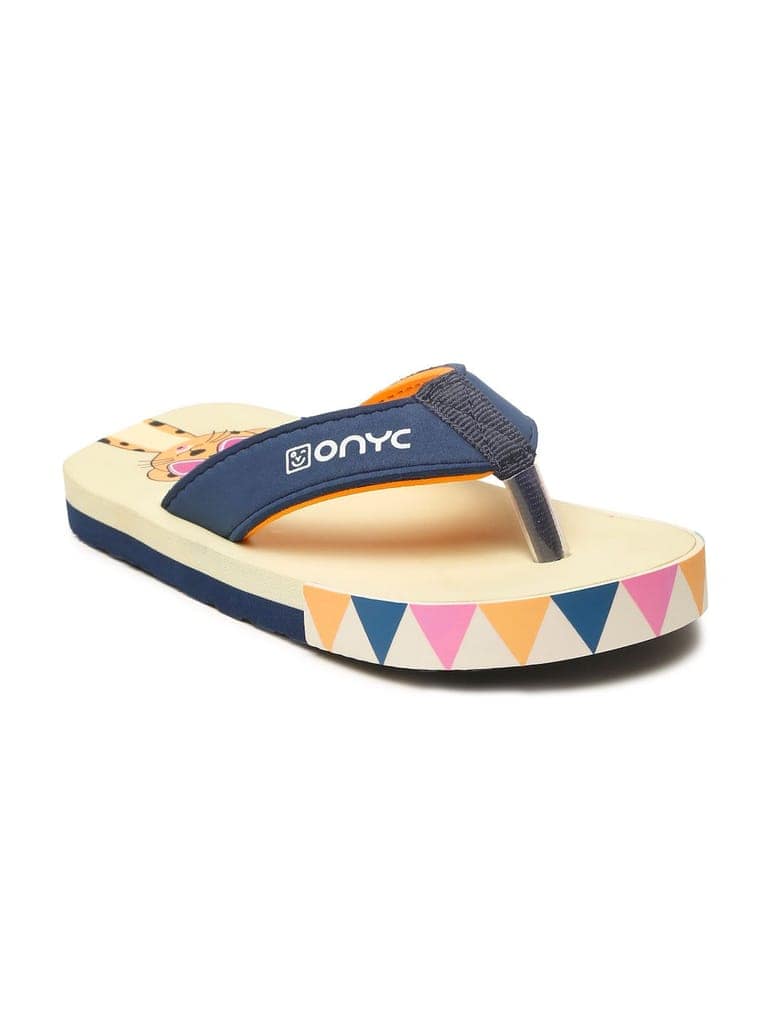 Premium Leo V-Shape Flip-flops - Beige (Unisex) view 5