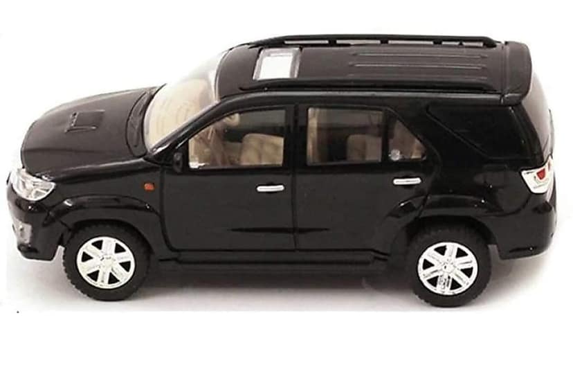 CENTY Toys Fortune Black Looks Like The Real SUV-Pull Back Action and Safe to use Plastic for Kids from 3 to 12 Years Age