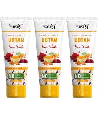 KURAIY Facial Cleanser Face Washing Remove Blackhead Face wash pack of 3