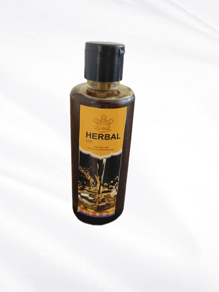 Pure Herbal Oil - Natural Cold Pressed Unrefined for Hair & Skin Nourishment view 2