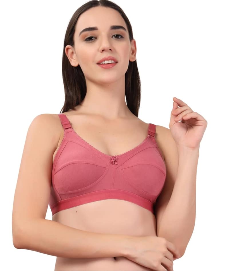 ADORNSTAR Women's Cotton Non-Padded Full Coverage Bra