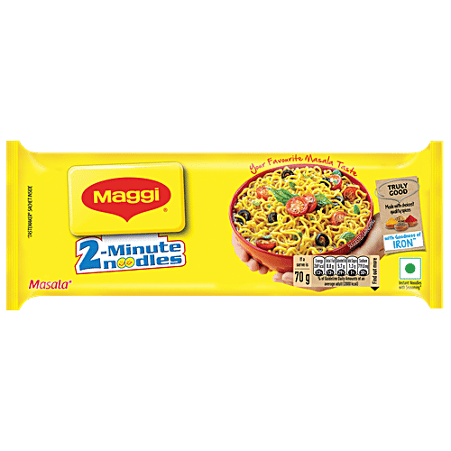 MAGGI 2-Min Masala Instant Noodles, 420 g Pouch