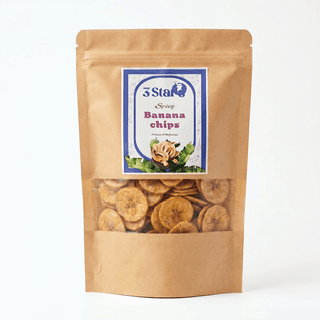 Spicy Banana Chips - 100 gm - One stand-up pouch