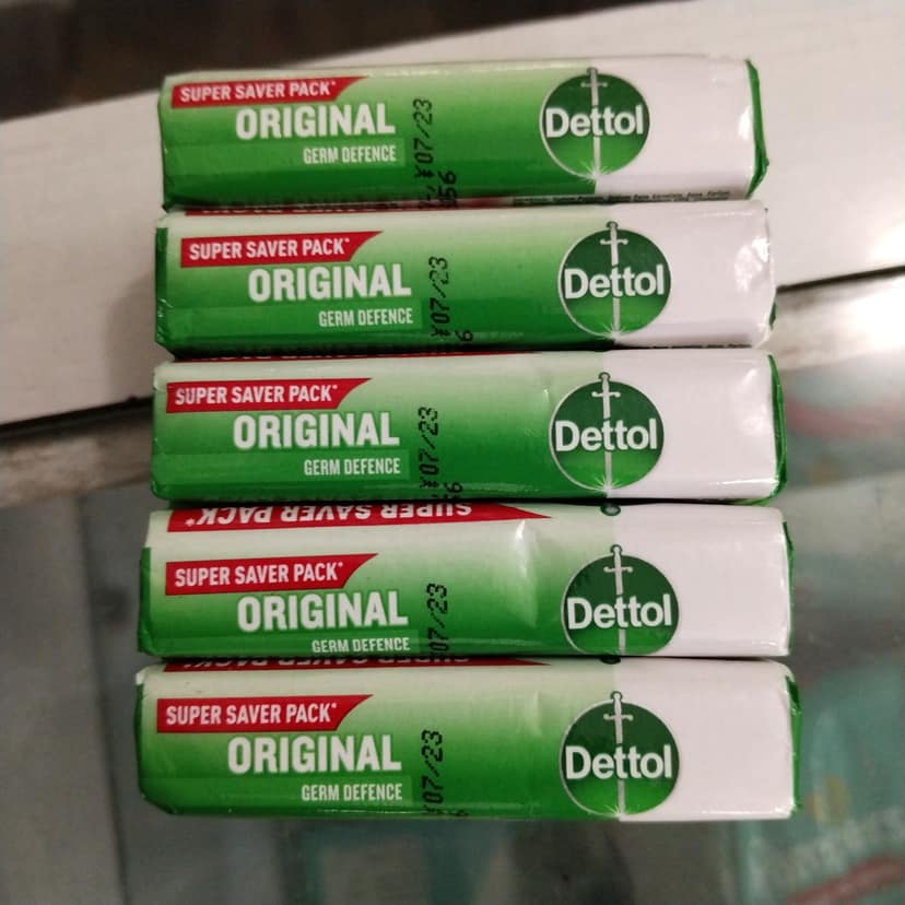 Dettol original germ defence soap 5 units