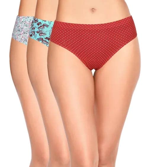 Enamor Women's CR17P Hipster Printed Panties Pack of 3 view 6